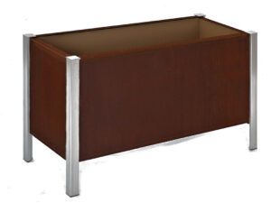 Fioriera per esterni, fioriera in corten