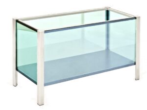 FIORIERA IN VETRO TRASPARENTE – MARGHERITA