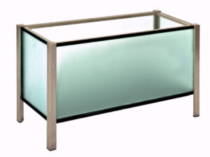 Fioriera per esterni, fioriera in vetro